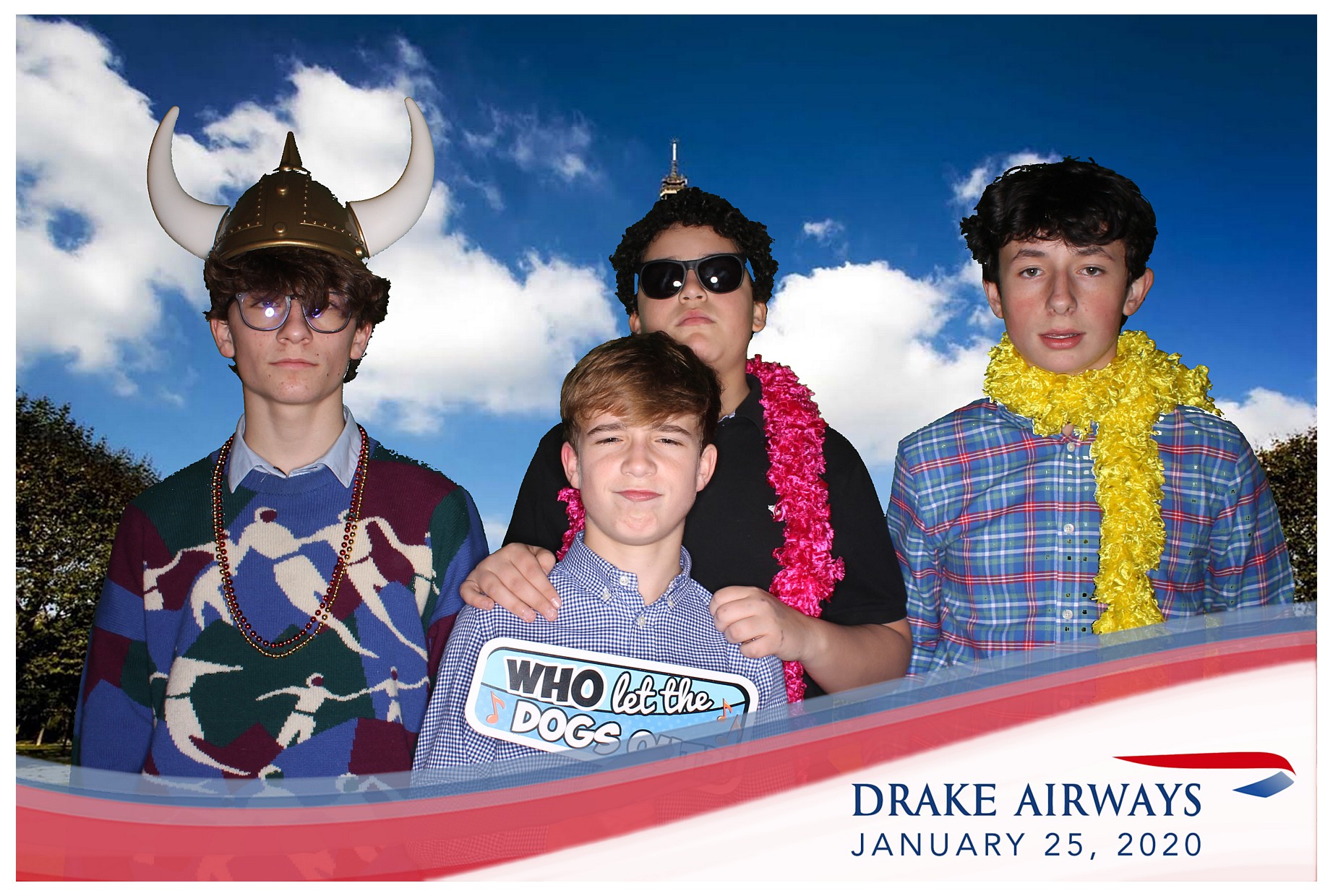 Drake Airways | View more photos from the event at gallery.photoboothcincy.com/u/PhotoBoothCincy/Drake-Airways
